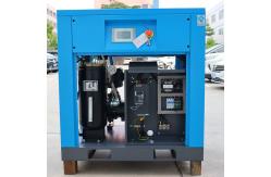 China Low Noise Rotary Screw Air Compressor PLC Microcomputer Control supplier