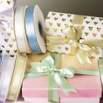 High end gift box, flower packaging box, cake box, ribbon, colorful ribbon, ribbon, wedding bow, ribbon, festive ribbon for sale