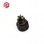 Bett Mini M20 Black LED Lighting Cable Wire IP68 Waterproof Electrical Connector
