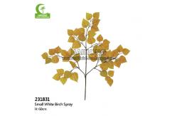 China Fire Retardant 60cm Height Artificial Tree Branches , Artificial Birch Leaves Silk supplier