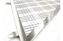 China Surface Finished Services Architectural Woven Wire Mesh With Pattern Design supplier