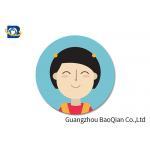Printed Custom Lenticular Cards , 3D Lenticular Stickers Kids Room / Wall Decoration for sale