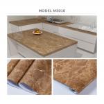 Marble Wallpaper PVC Adhesive Self-Stick 3D Waterproof Sticker for Kitchen Bathroom Furniture Desktop Wall 122cm Width for sale