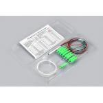 Steel Tube Type 1x8 PLC Fiber Splitter SC/APC Connector Fiber Optical PLC Splitter for sale