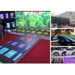 P1.25 Outdoor Light Up Dance Floor , DJ Club Dance Floor Waterproof With 1920Hz for sale