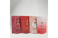 China Custom Laminated Aluminum Foil Zip Lock Bag Coffee Stand Up Pouch supplier