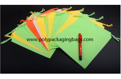 China 0.08mm PE CPE Drawstring Underwear Bags For Laundry supplier