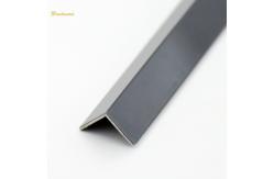 China Hairline Stainless Steel Floor Transition Strip L Profile Sustainable supplier
