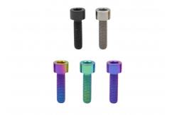China Customized Titanium Hexagon Socket Head Screws DIN 912 M6 X 20mm Natural Customized supplier