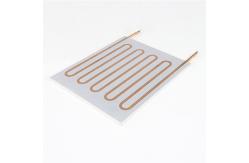 China High Dense Bending Copper Pipe Water Cooling Plate , Fast Cooling Water Cold Plate supplier