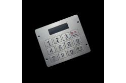 China Industrial Usb Numeric Keypad With Display , Self Service Terminal Keyboard With Screen supplier
