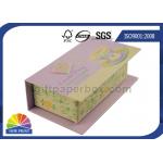 Customized Hinged Lid Printed Rigid Gift Box For Eyeliner Beauty Products for sale