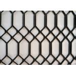 2meters Width Hexagonal Shape Expanded Metal Mesh In Sheet Or In Roll for sale