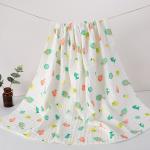 Cotton gauze baby bath towel newborn blanket cover suitable for any season's baby blanket cover for sale