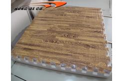 China Wood Grain Interlocking Kids Eva Foam Tiles supplier