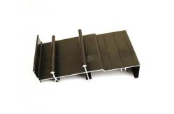 China Durable Electrolytic Coated Aluminum Alloy Profile Bronze Colour supplier