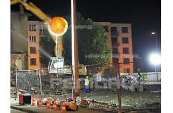 China Tripod lighting balloon LED400w for safety illumination at construction site supplier