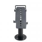 Metal Mechanical Security Display Stand For POS Terminal Machine Black for sale