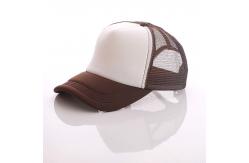 China OEM 5 Panel Trucker Cap Bulk Blank Trucker Mesh Hat Without Logo supplier