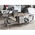 High Pressure Brush Potato Washing Machine , Fruit And Vegetable Cleaner Machine for sale