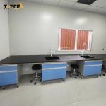 Floor Standing Structure Lab Wall Bench for Modern Testing Modern Function for sale