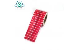 China PET Material SGS Custom Tamper Evident Stickers in rolls supplier