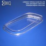 Durable Molded Soda Lime Glass Light Cover For Headlight Lamp Cover for sale