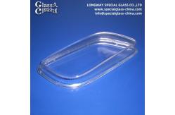 China Durable Molded Soda Lime Glass Light Cover For Headlight Lamp Cover supplier