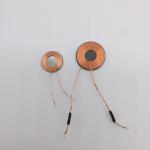 Wireless charging receiving coil copper air core winding coil