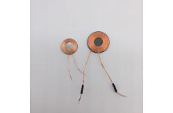 China Wireless charging receiving coil copper air core winding coil supplier