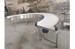 China                  Automatic Transfer Turntable Power Motorized Belt Slat Chain Roller Pallet Conveyor              supplier