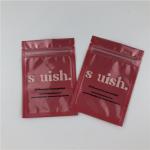 120mic MOPP Gravure Mylar Zipper Bag 0.7c Al With Clear Front Window for sale