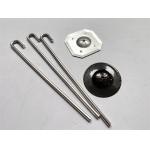 UV Stable Metal Solar Panel Birds Exclusion Hooks For Fixing Array System for sale