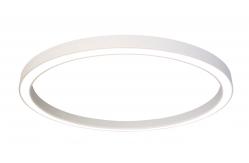 China 2700K-3500K Hanging Circle Led Light 27994lm Linear Suspension Lighting supplier