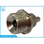 Aircraft Cable Hanging Systems Cross Knurled Cable Wire Gripper With Male Thread