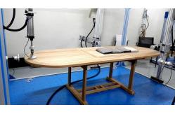China 5 Air Cylinders PLC Control Furniture  Testing Equipment, Table Furniture Testing Machine supplier