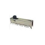 Sliver 0.3A Electric Slide Switch 4P8T Horizontal Slide Sound Console for sale