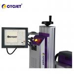 Touch Screen CO2 Laser Coding Machine Online Laser Marker For Plastic for sale