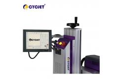 China 7000mm/s Fly Laser Coding Machine Laser Printer For Printing On Wood supplier