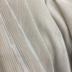 Three-Dimensional Striped Pleated Textured Matte Pleated Fabric for sale