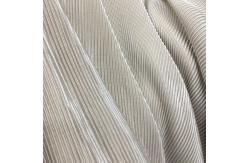 China Three-Dimensional Striped Pleated Textured Matte Pleated Fabric supplier