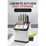 New Design Multifunction Uv Sterilizer Knife Block With Sharpener