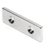 Rectangular Ring Shape Neodymium Countersunk Magnet with Nickel Plated for sale