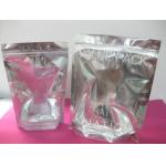 Zipper Top PET / PE Cosmetic Packaging Bag Recyclable With Clear Front