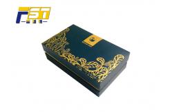 China Watch Black Custom Gift Boxes Handmade Fancy Style Surface Finishing Optional supplier