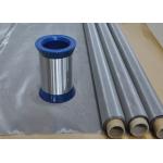 100% Polyester 140 Micron Screen Stainless Steel Mesh Fabric High Air Permeability