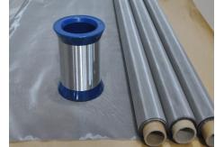 China 100% Polyester 140 Micron Screen Stainless Steel Mesh Fabric High Air Permeability supplier