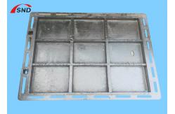 China Square Heavy Ductile Iron Manhole Cover Load Bearing Grade E600 supplier