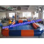 Big Square Inflatable Water Pool Enclosures With Wailking Ball for sale