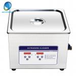 Engine Parts Benchtop Ultrasonic Cleaner 240W 10L Tank Capacity Adjustable Heater for sale